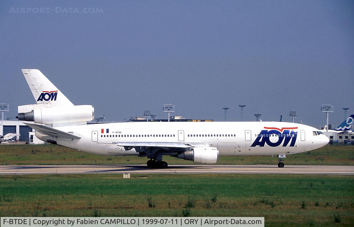 F-BTDE, 1973 Douglas DC-10-30 C/N 46853, AOM