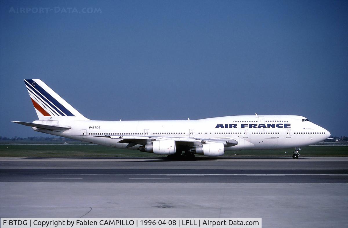 F-BTDG, Boeing 747-2B3BM C/N 22514, Air France