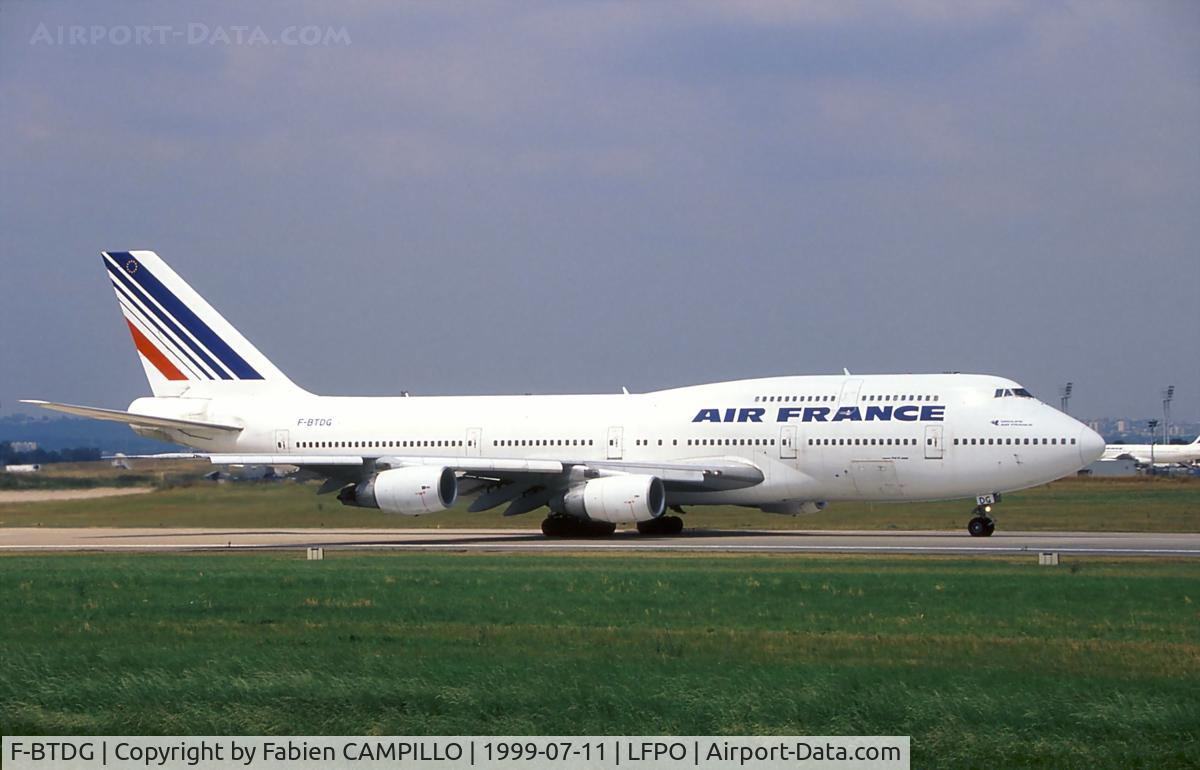 F-BTDG, Boeing 747-2B3BM C/N 22514, Air France