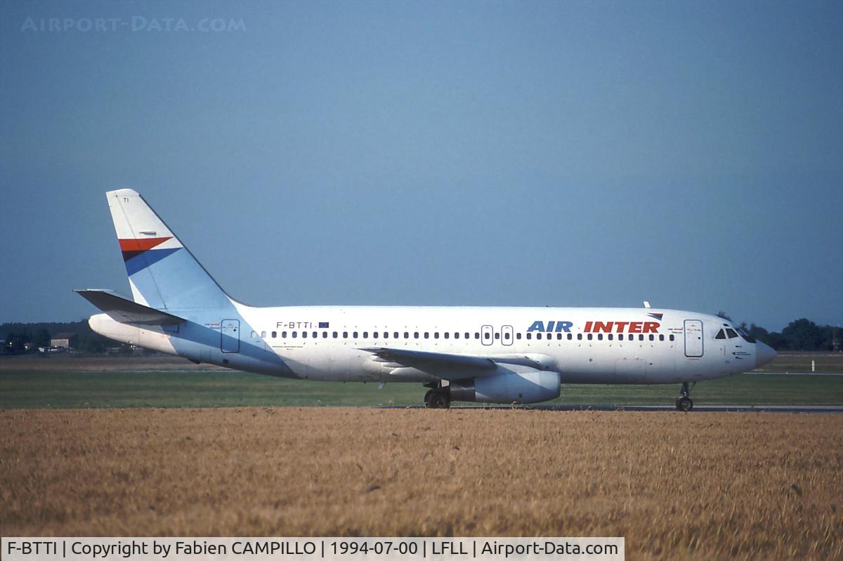 F-BTTI, 1975 Dassault Mercure 100 C/N 9, Air Inter