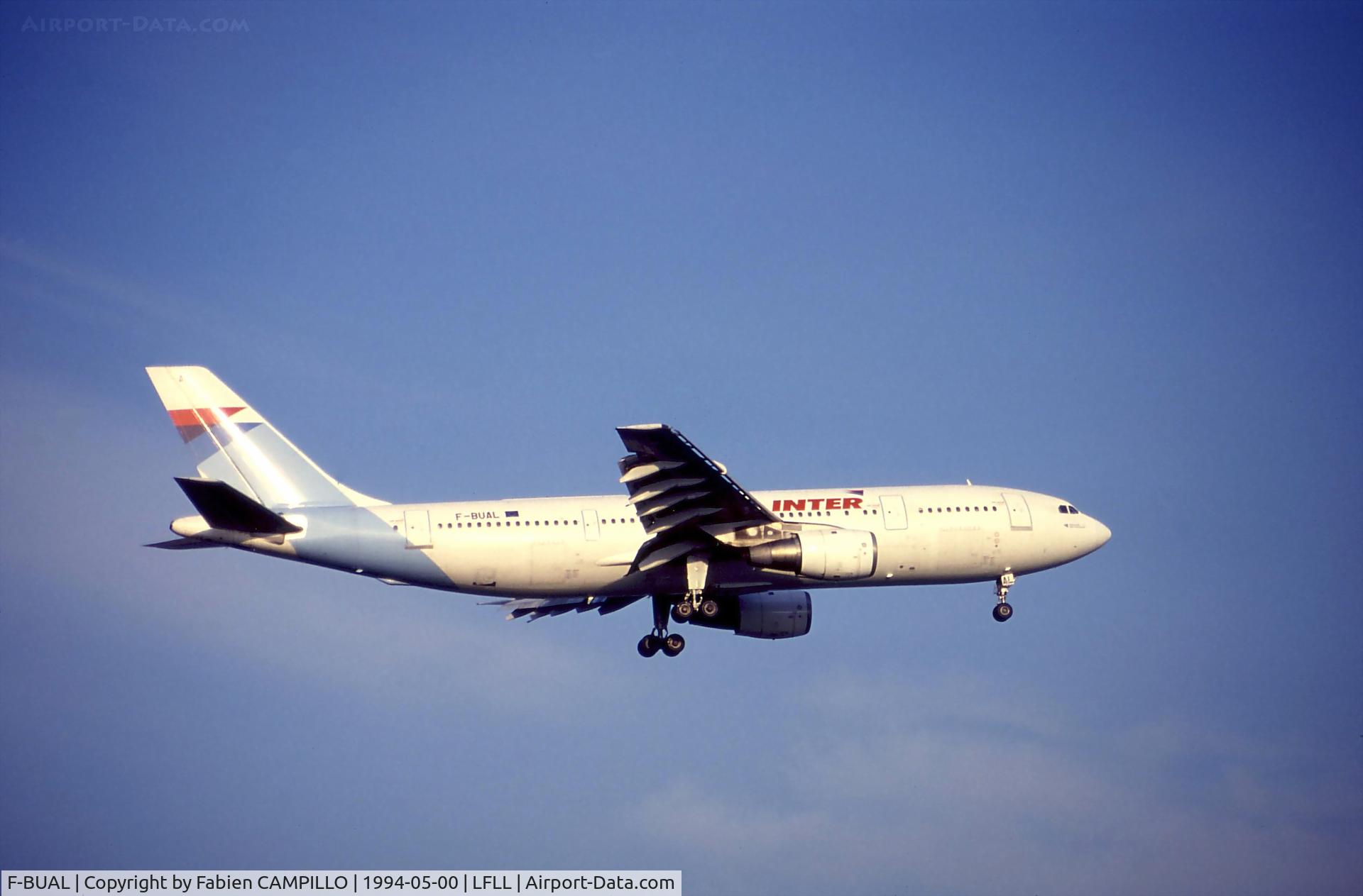 F-BUAL, 1976 Airbus A300B4-2C C/N 029, Air Inter