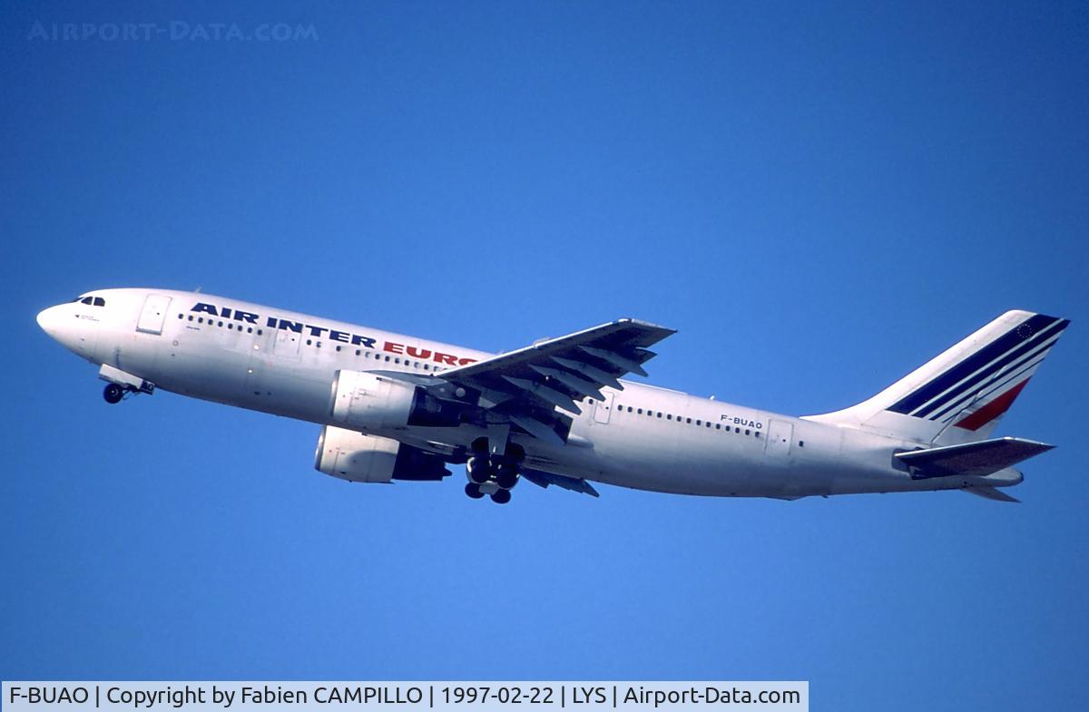 F-BUAO, 1977 Airbus A300B2-1C C/N 48, Air Inter Europe