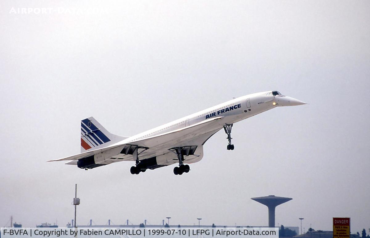 F-BVFA, 1976 Aerospatiale-BAC Concorde 101 C/N 5, Air France