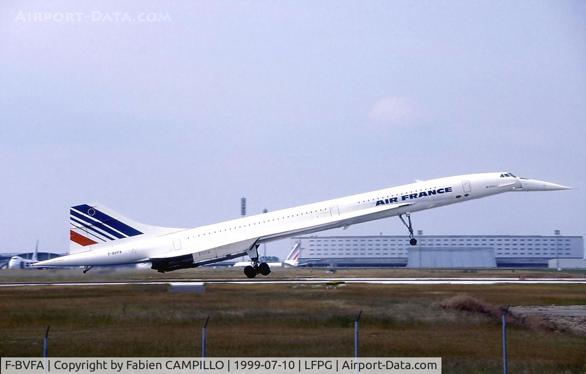 F-BVFA, 1976 Aerospatiale-BAC Concorde 101 C/N 5, Air France