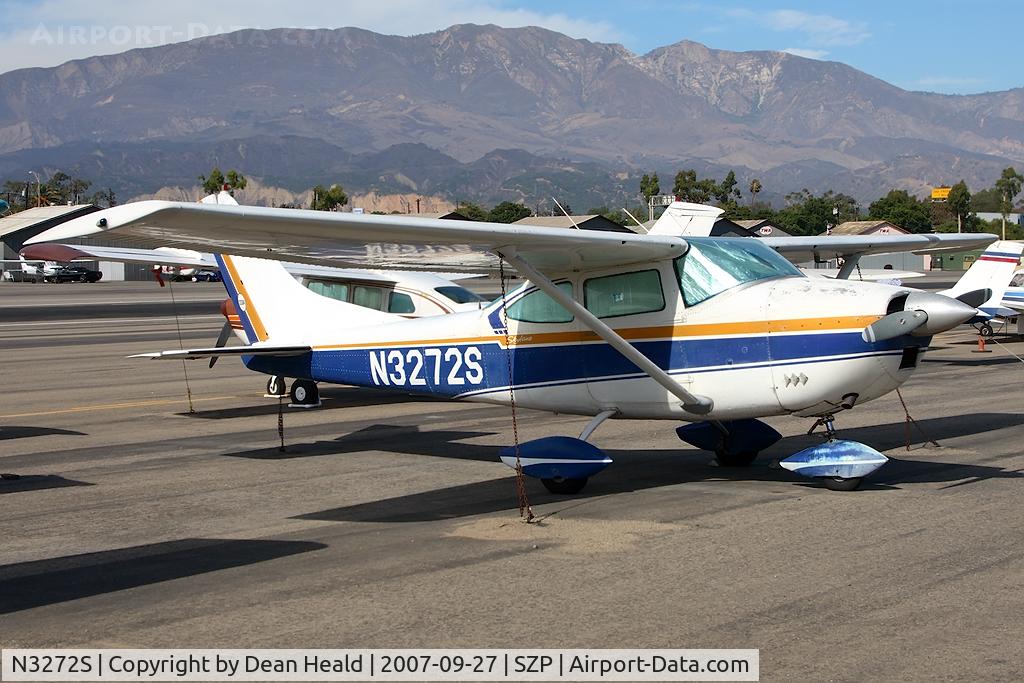 N3272S, 1964 Cessna 182G Skylane C/N 18255772, 1964 Cessna 182G Skylane on the ramp at Santa Paula (KSZP).