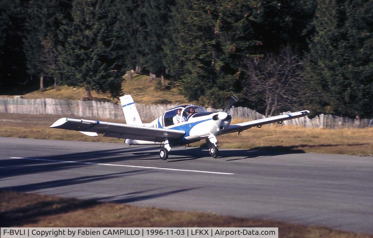 F-BVLI, Socata MS-887 Rallye 125 C/N 2168, Meribel les Allues LFKX