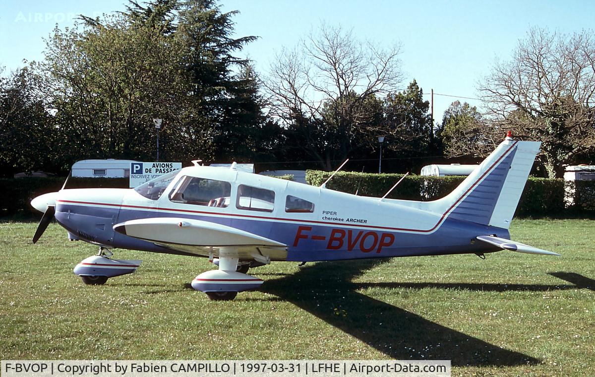 F-BVOP, Piper PA-28-180 Cherokee C/N 287405117, Roman - St Paul