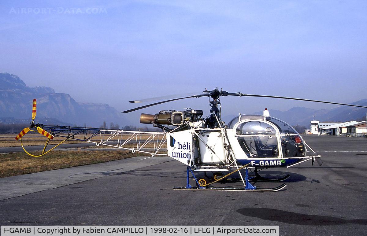F-GAMB, Aerospatiale SA-315B Lama C/N 2457, Heli Union