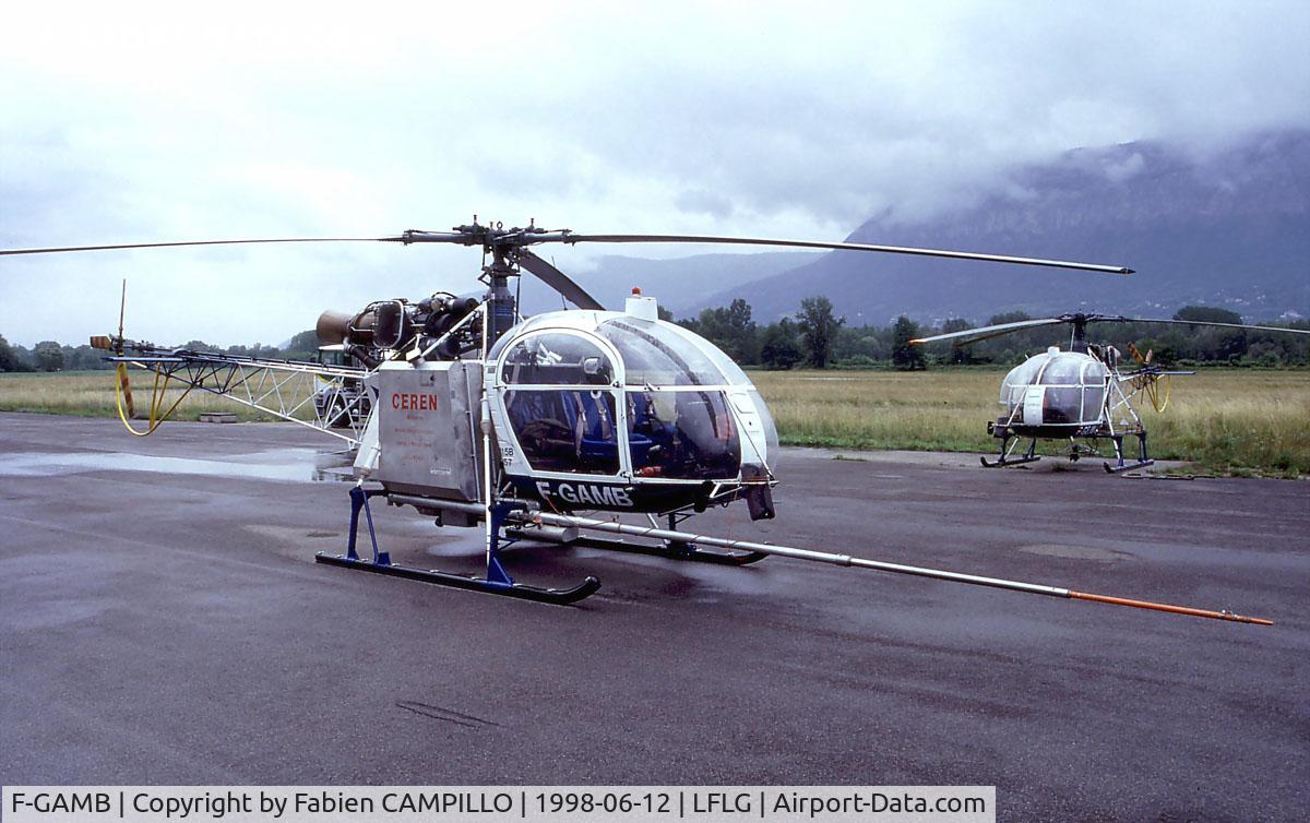 F-GAMB, Aerospatiale SA-315B Lama C/N 2457, Heli Union