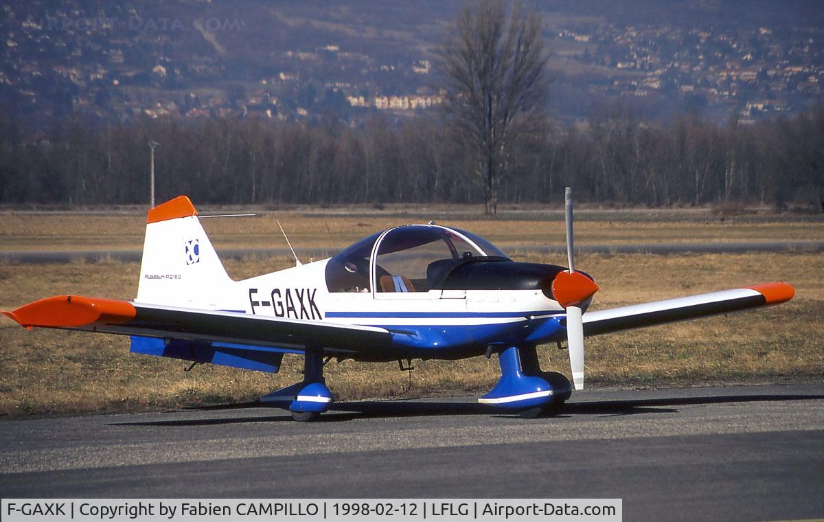 F-GAXK, Robin R-2160 Alpha Sport C/N 149, Grenoble Le Versoud