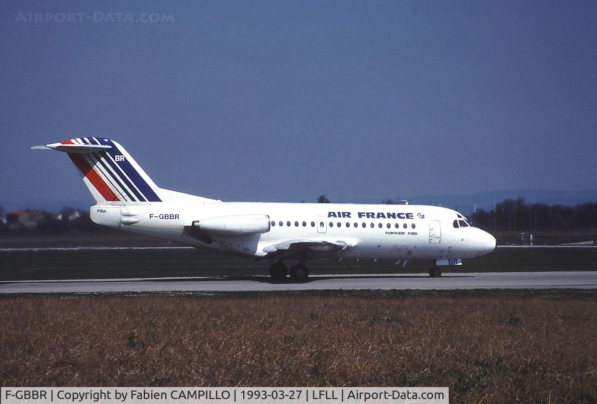 F-GBBR, 1972 Fokker F.28-1000 Fellowship C/N 11051, Air France