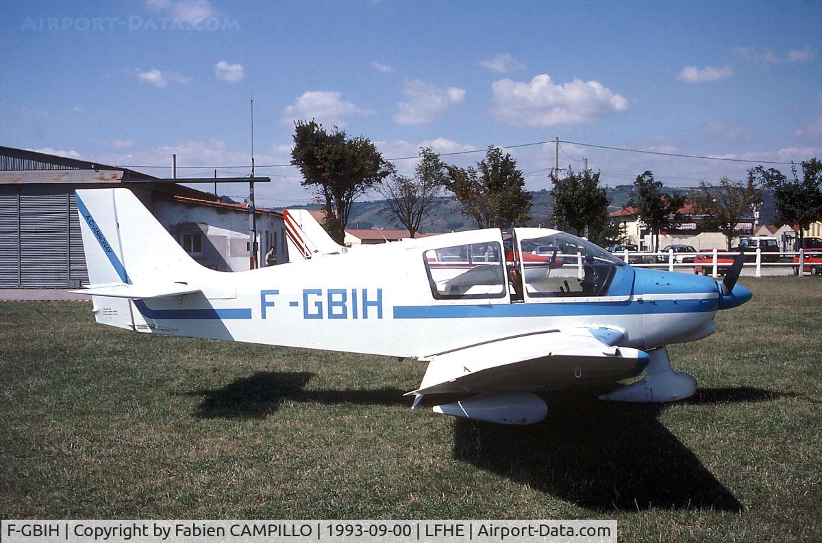 F-GBIH, Robin DR-400-160 Chevalier C/N 1327, Roman - St Paul