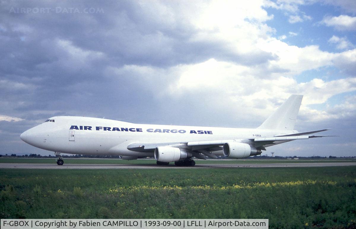 F-GBOX, 1979 Boeing 747-2B3F/SCD C/N 21835, Air France Cargo Asie