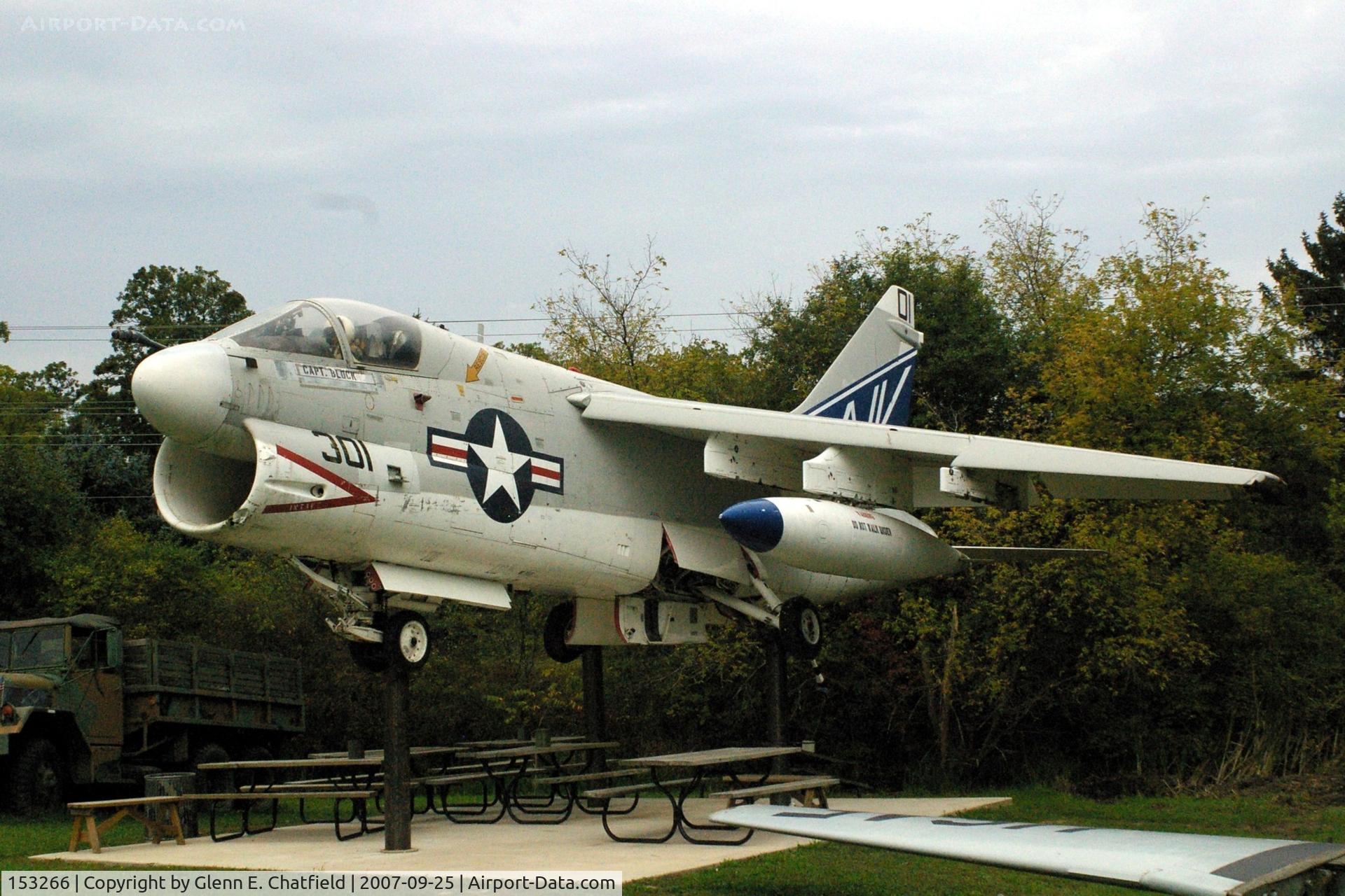 153266, LTV A-7A Corsair II C/N A-175, A-7A at the Waterford, WI VFW