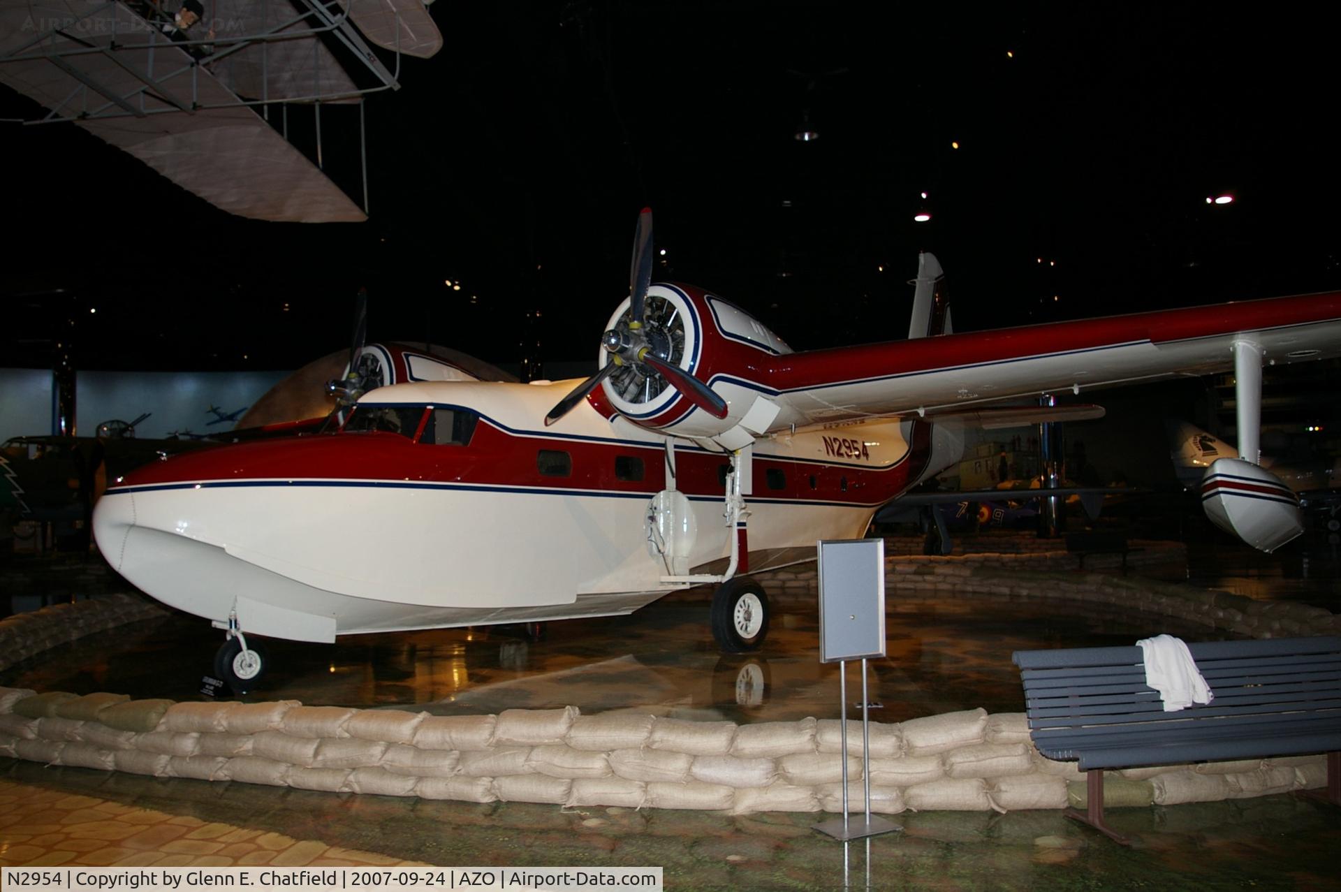 N2954, 1947 Grumman G-73 Mallard C/N J-14, At the Kalamazoo Air Zoo