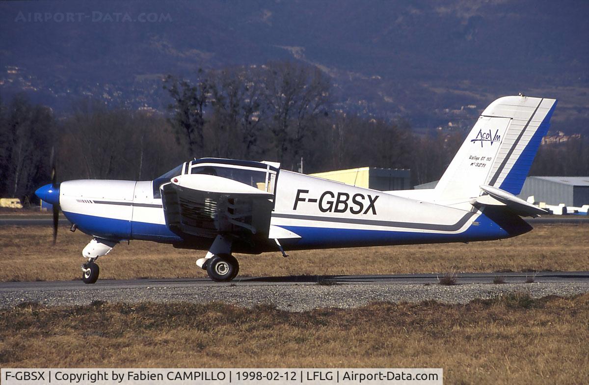 F-GBSX, Socata Rallye 110 ST C/N 3271, Grenoble Le Versoud