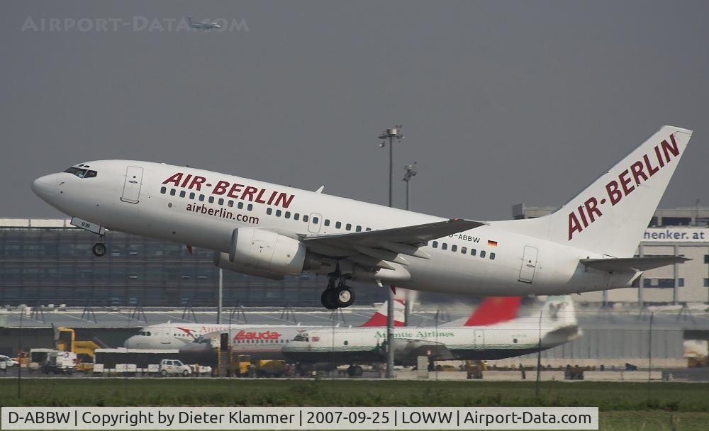 D-ABBW, 2002 Boeing 737-76Q C/N 30642, AIR BERLIN B737-7Q8