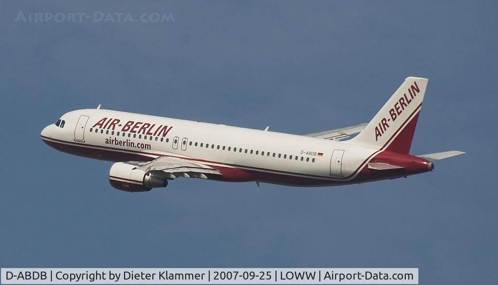 D-ABDB, 2005 Airbus A320-214 C/N 2619, AIR BERLIN  A320