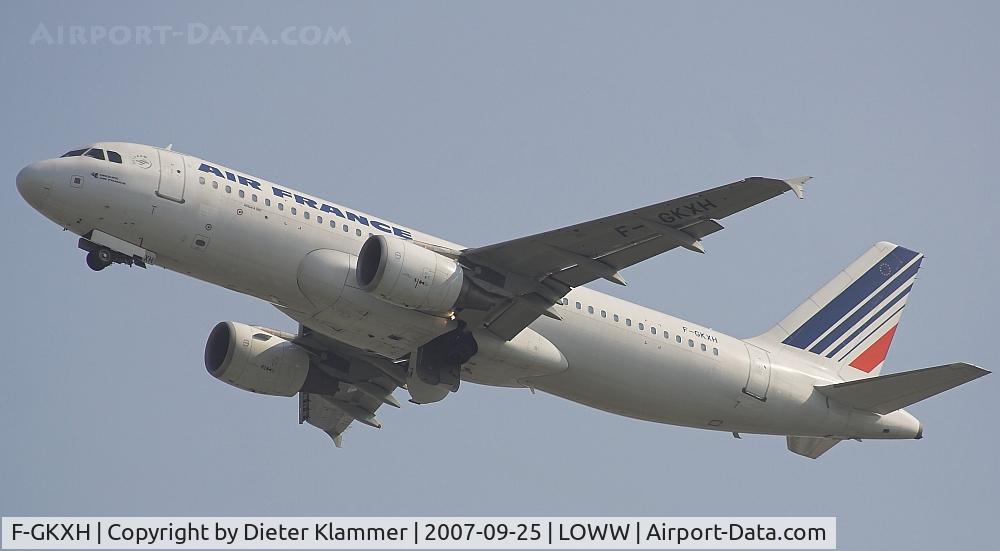 F-GKXH, 2002 Airbus A320-214 C/N 1924, AIR FRANCE  A320