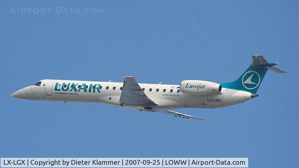 LX-LGX, 1999 Embraer EMB-145LU (ERJ-145LU) C/N 145147, LUXAIR Embraer 145LU