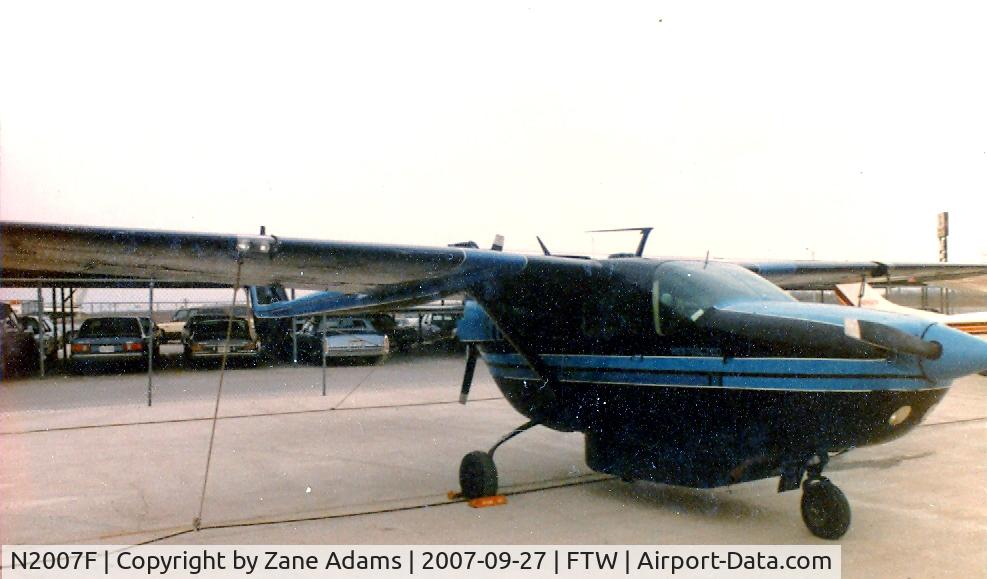 N2007F, 1996 Balloon Works FIREFLY 7-15 C/N F7-890, This aircraft was flown for Zapata Fisheries from around 1979 to 1982. 