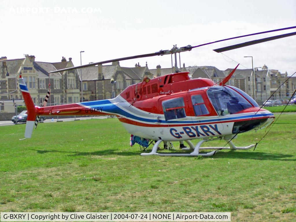 G-BXRY, 1968 Bell 206B JetRanger II C/N 208, Previous ID: N4054G - Annual 'Heliday' fly-in on the Sea Front, Weston-super-Mare