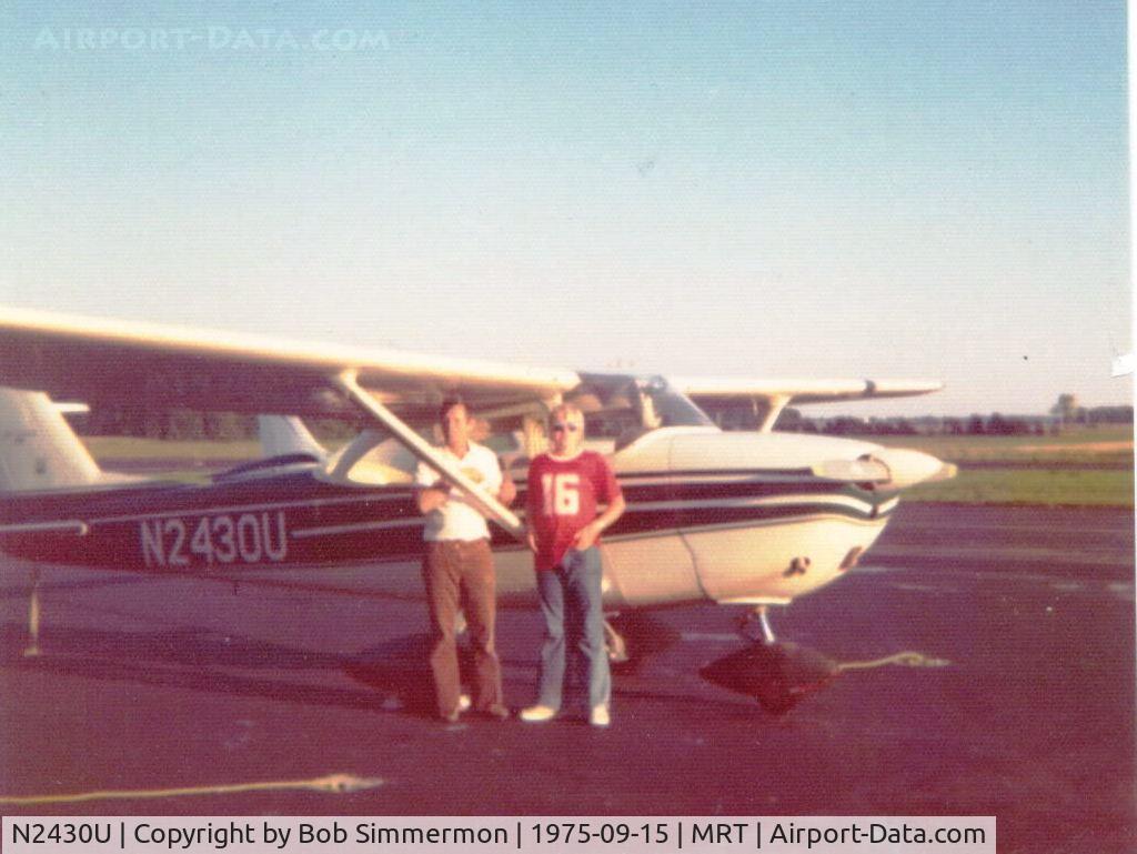 N2430U, 1963 Cessna 172D C/N 17250030, Bill & Bob
