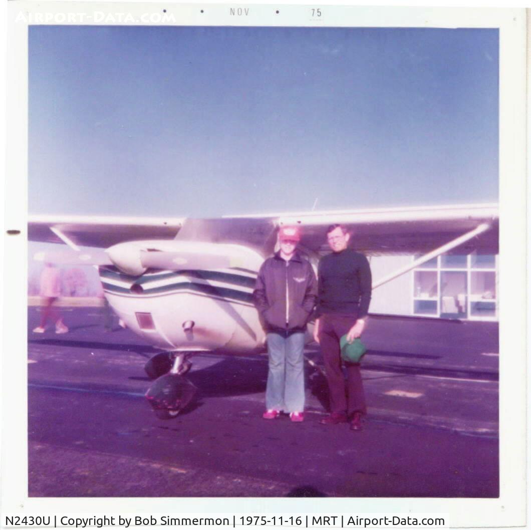 N2430U, 1963 Cessna 172D C/N 17250030, Bob & Bill