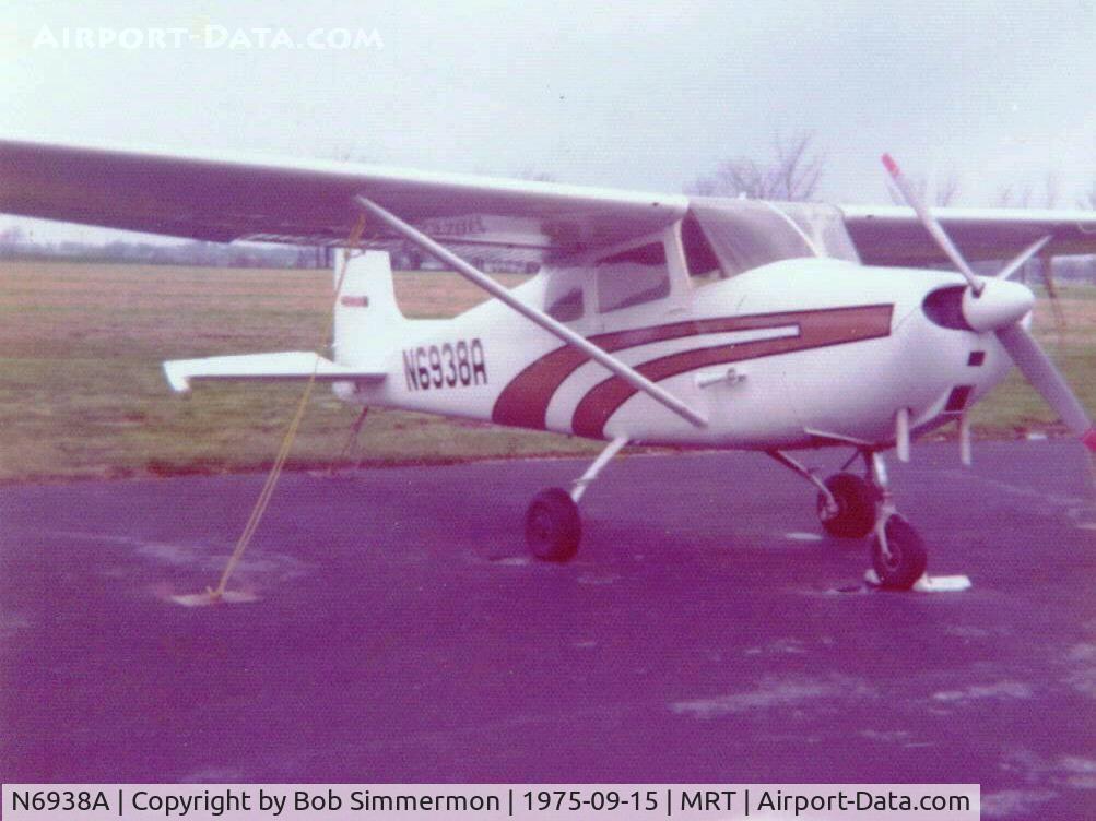 N6938A, Cessna 172 C/N Unknown N6938A, On the ramp at Marysville, OH.