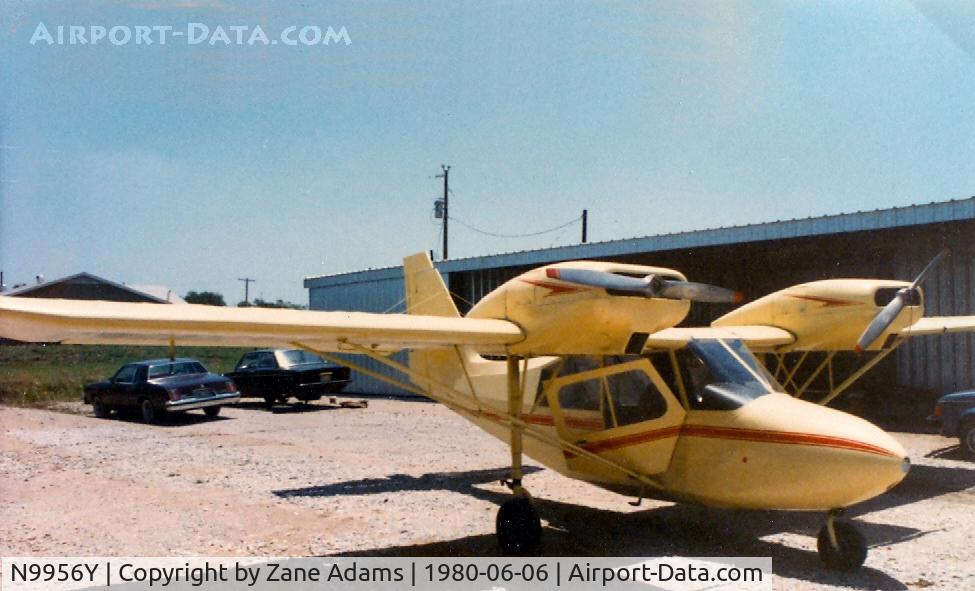 N9956Y, 1963 Champion 402 C/N 402-14, At former Mangham Airport, North Richland Hills, TX