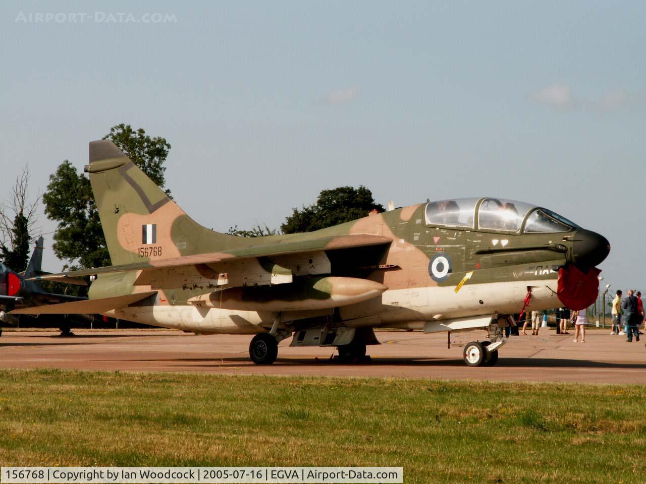 156768, LTV TA-7C Corsair II C/N E-035, Ling-Temco-Vought TA-7C/Greek AF/RIAT Fairford