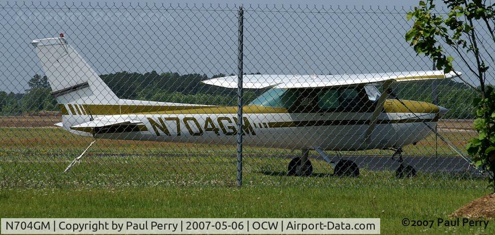 N704GM, 1976 Cessna 150M C/N 15078600, Yes, again with the fences