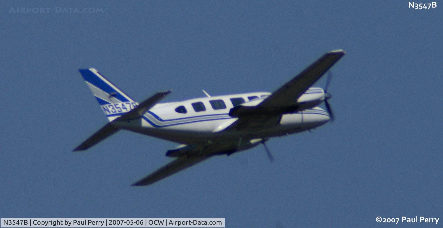 N3547B, 1979 Piper PA-31-350 Chieftain C/N 31-8052017, Making the turn, bound for Virginia