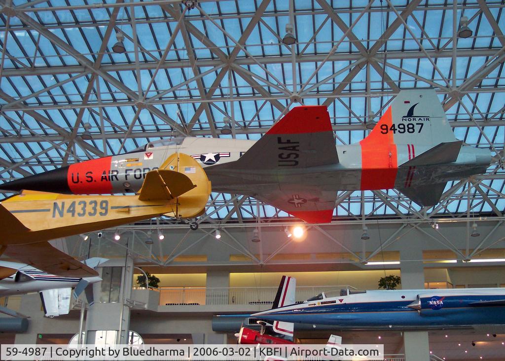 59-4987, 1963 Northrop YF-5A-NO Freedom Fighter C/N N.6001, Boeing Museum of Flight Seattle
