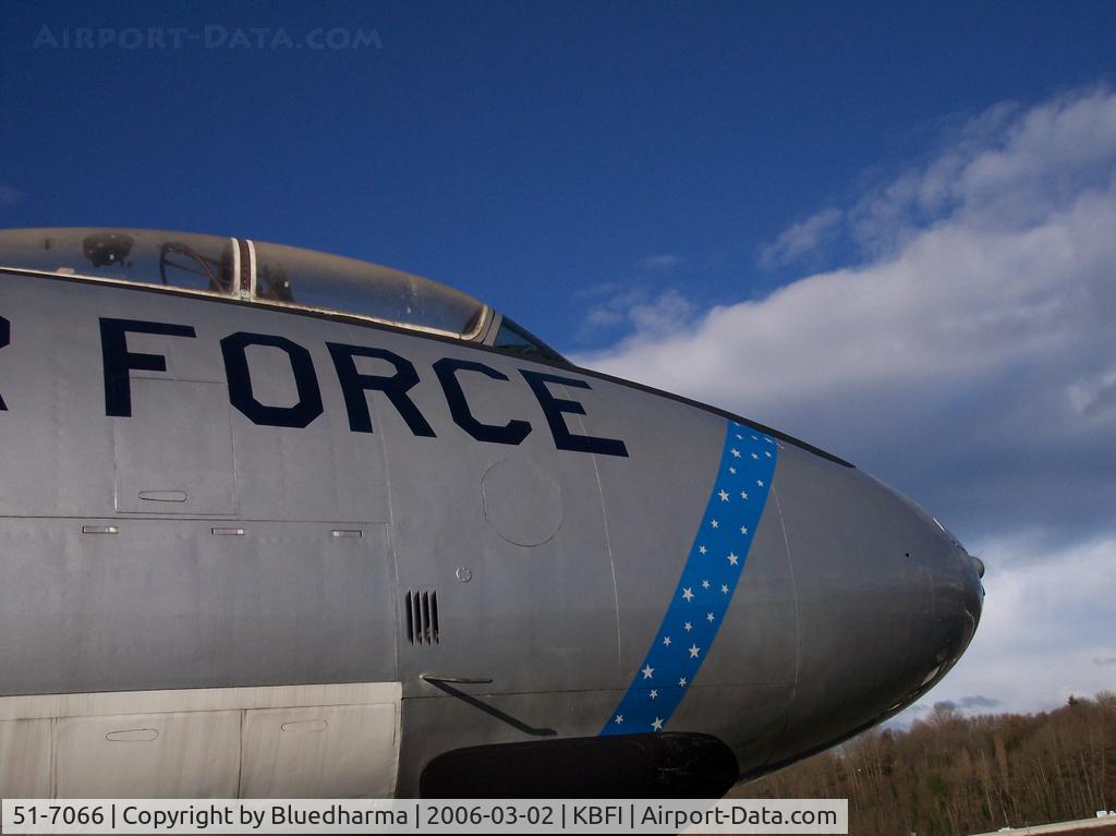 51-7066, 1951 Boeing WB-47E-75-BW Stratojet C/N 450609, WB-47E at the Boeing Museum of Flight Seattle