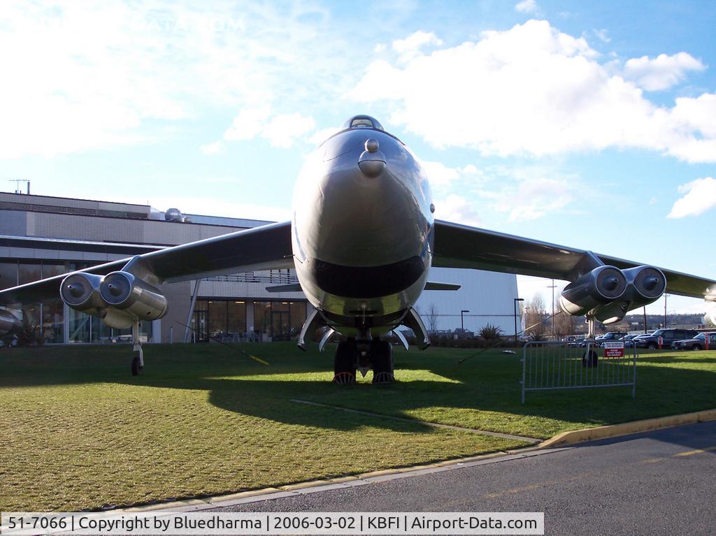 51-7066, 1951 Boeing WB-47E-75-BW Stratojet C/N 450609, WB-47E at the Boeing Museum of Flight Seattle