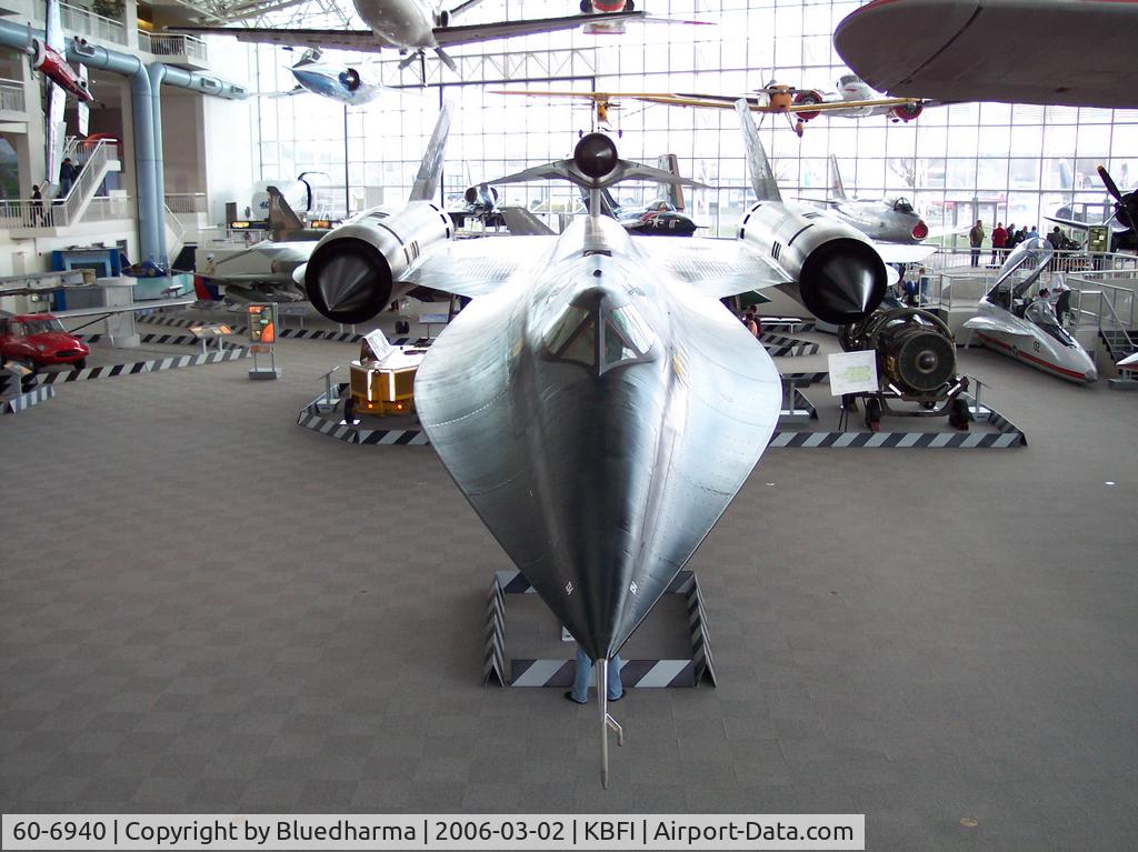 60-6940, 1962 Lockheed A-11 Blackbird C/N 134, Lockheed M-21 Blackbird with D-21B Drone, Museum of Flight Seattle