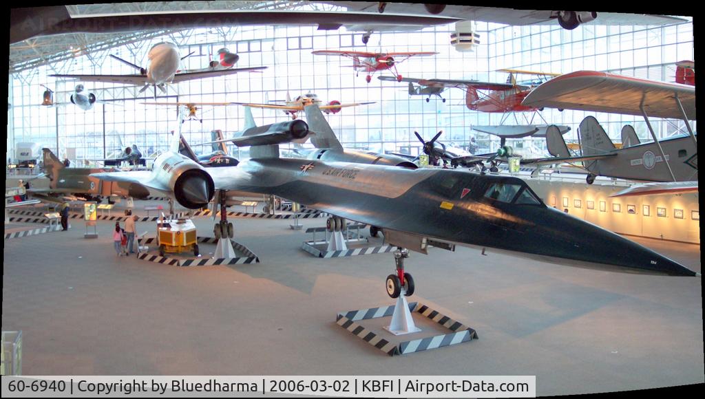 60-6940, 1962 Lockheed A-11 Blackbird C/N 134, Lockheed M-21 Blackbird with D-21B Drone, Museum of Flight Seattle