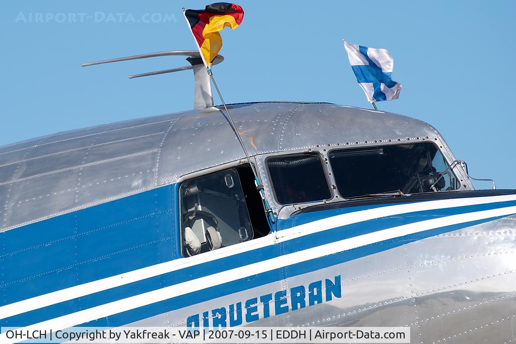 OH-LCH, 1942 Douglas C-53C Skytrooper C/N 6346, Air Veteran DC3 in Finnair colors