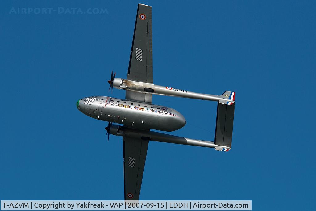 F-AZVM, 1956 Nord N-2501F Noratlas C/N 105, Noratlas