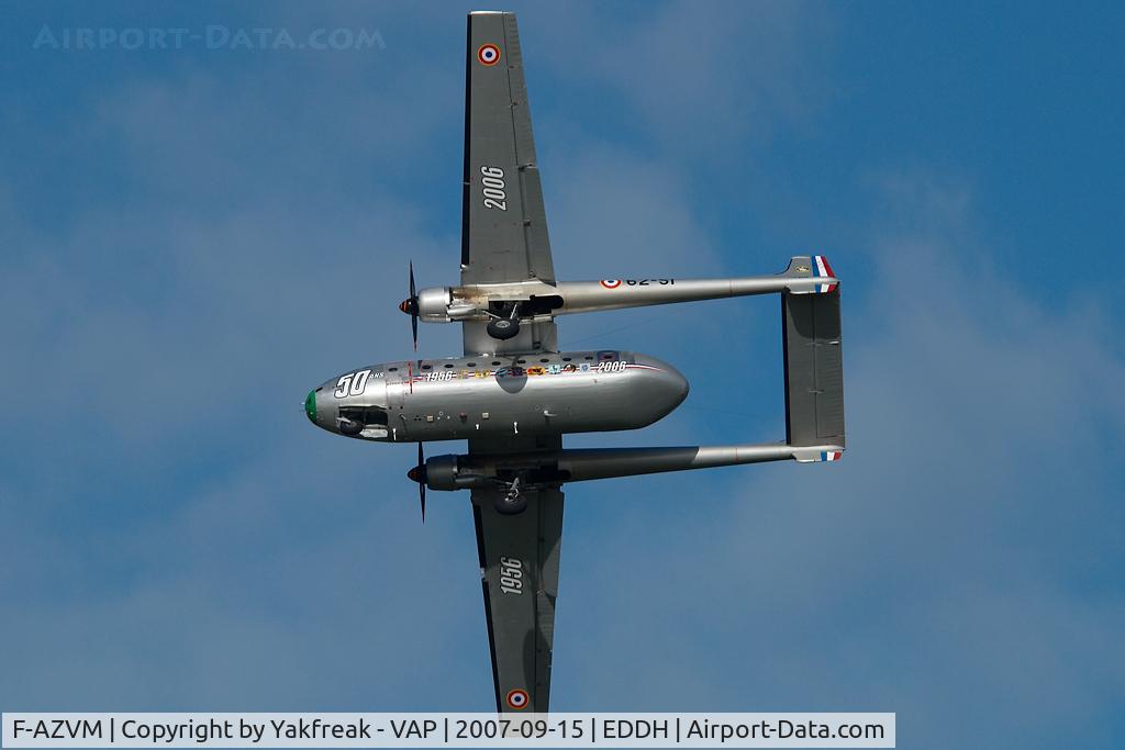 F-AZVM, 1956 Nord N-2501F Noratlas C/N 105, Noratlas