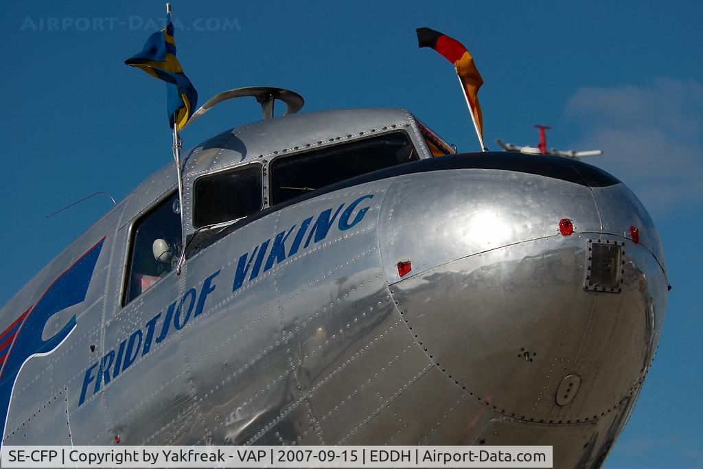 SE-CFP, 1943 Douglas DC-3C (C-47A-60-DL) C/N 13883, SAS DC3