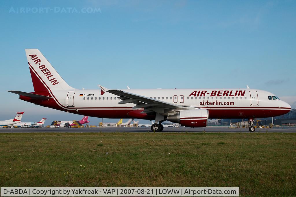 D-ABDA, 2005 Airbus A320-214 C/N 2539, Air Berlin Airbus 320