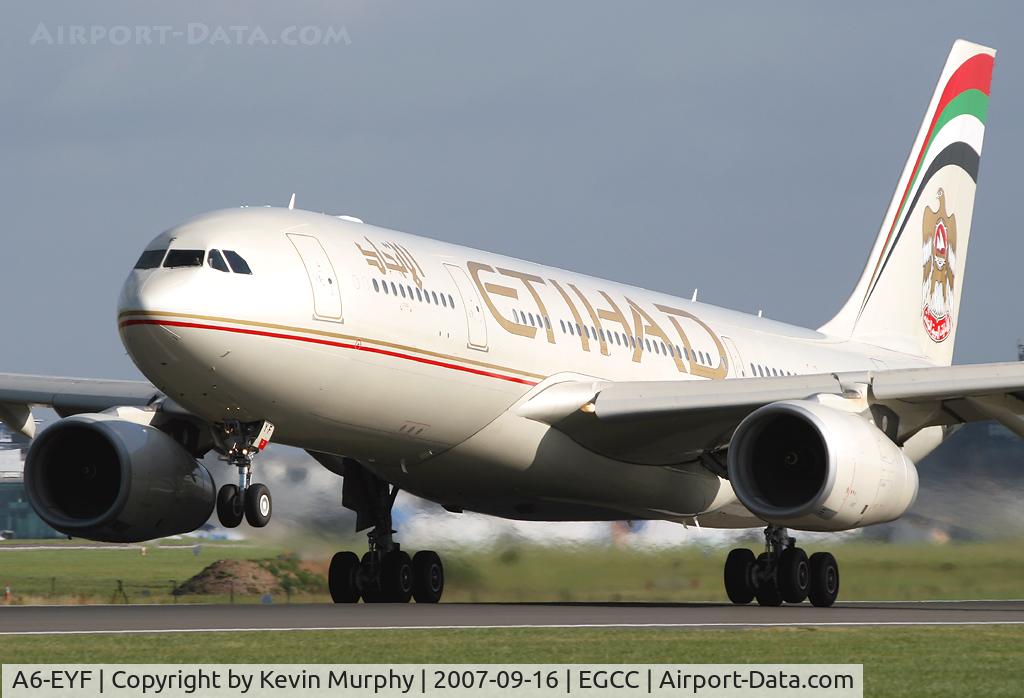 A6-EYF, 2006 Airbus A330-243 C/N 717, Etihad Airways A330
