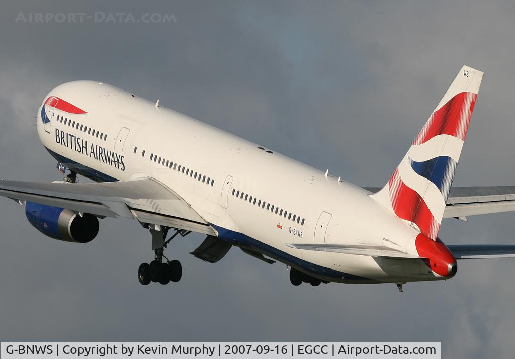G-BNWS, 1992 Boeing 767-336 C/N 25826, BA 767