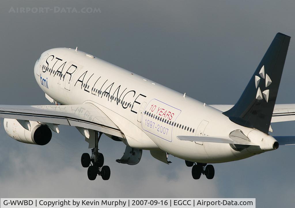 G-WWBD, 2001 Airbus A330-243 C/N 401, BMI Star Alliance 330