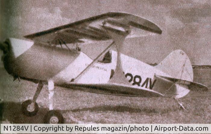 N1284V, Mong Sport PSA-1 C/N 100, Hungarian magazin arhiv photo / Repules 1963.junius