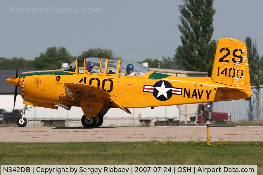 N342DB, 1999 Beech T-34A Mentor Mentor C/N G-107, Beech A-45