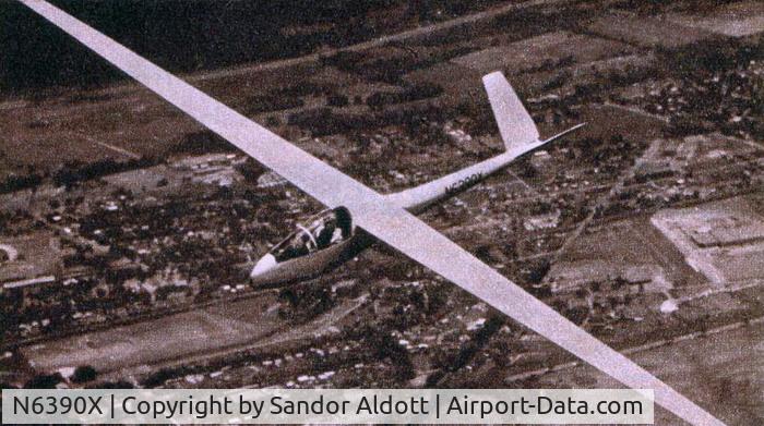 N6390X, 1962 Arlington SISU 1A C/N 101, Hungarian magazin arhiv photo / Repules 1963.december -1963-07-02-12. Elmira- pilot,Derujinszky