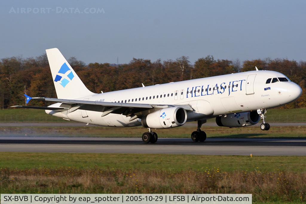 SX-BVB, Airbus A320-232 C/N 1992, arriving from Greece